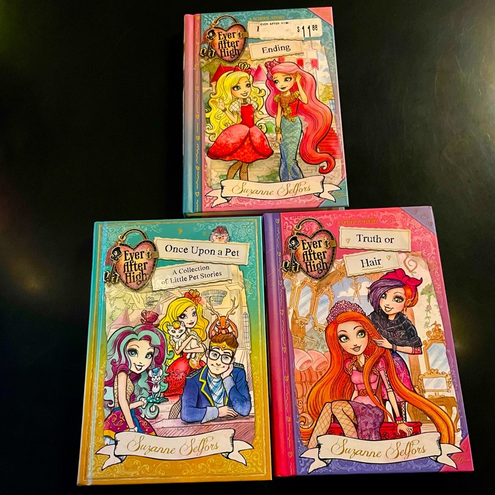 Ever After High Hardcover Book Trio